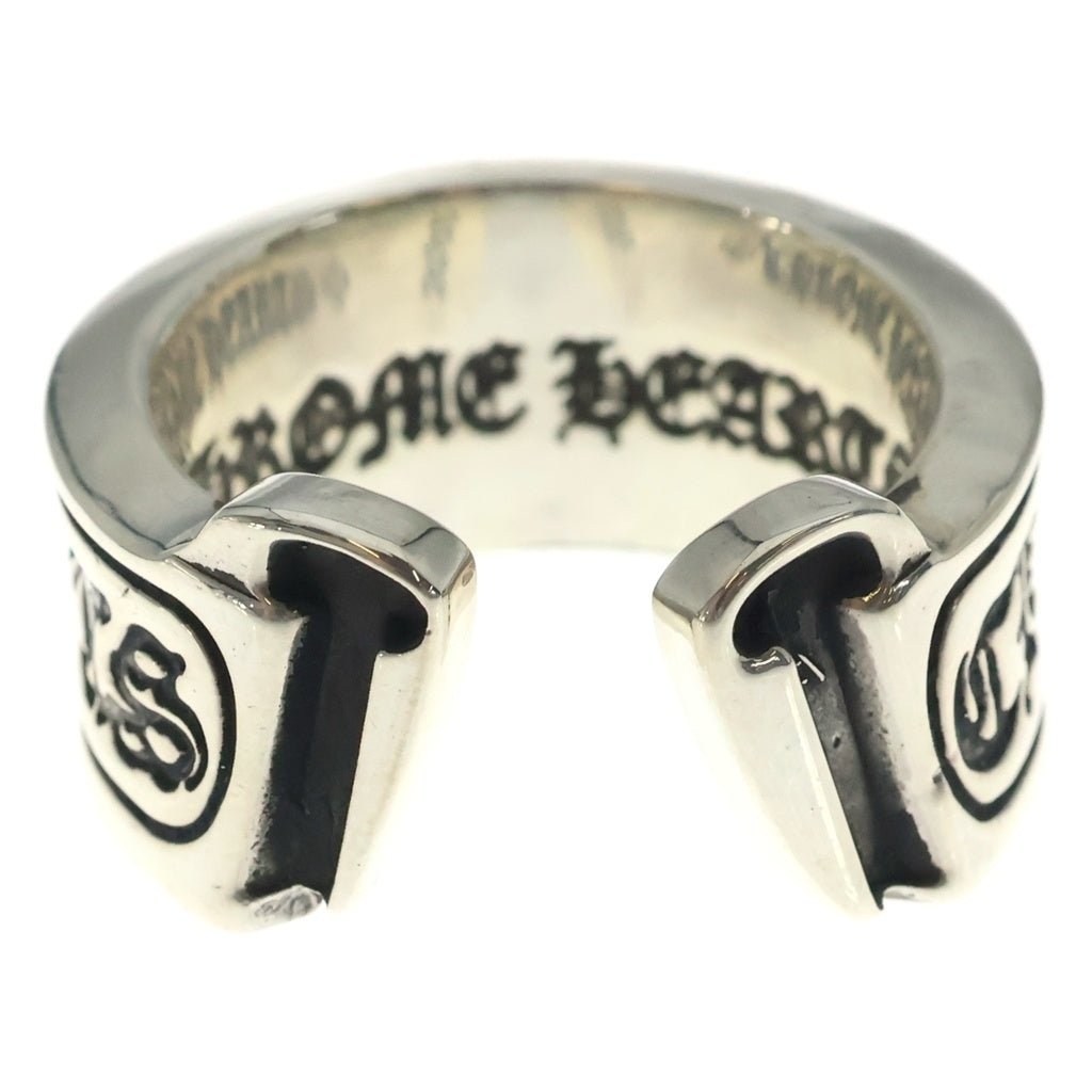CHROME HEARTS(クロムハーツ) LG SCROLL LABEL ラージスクロールラベル リング シルバーBCA383