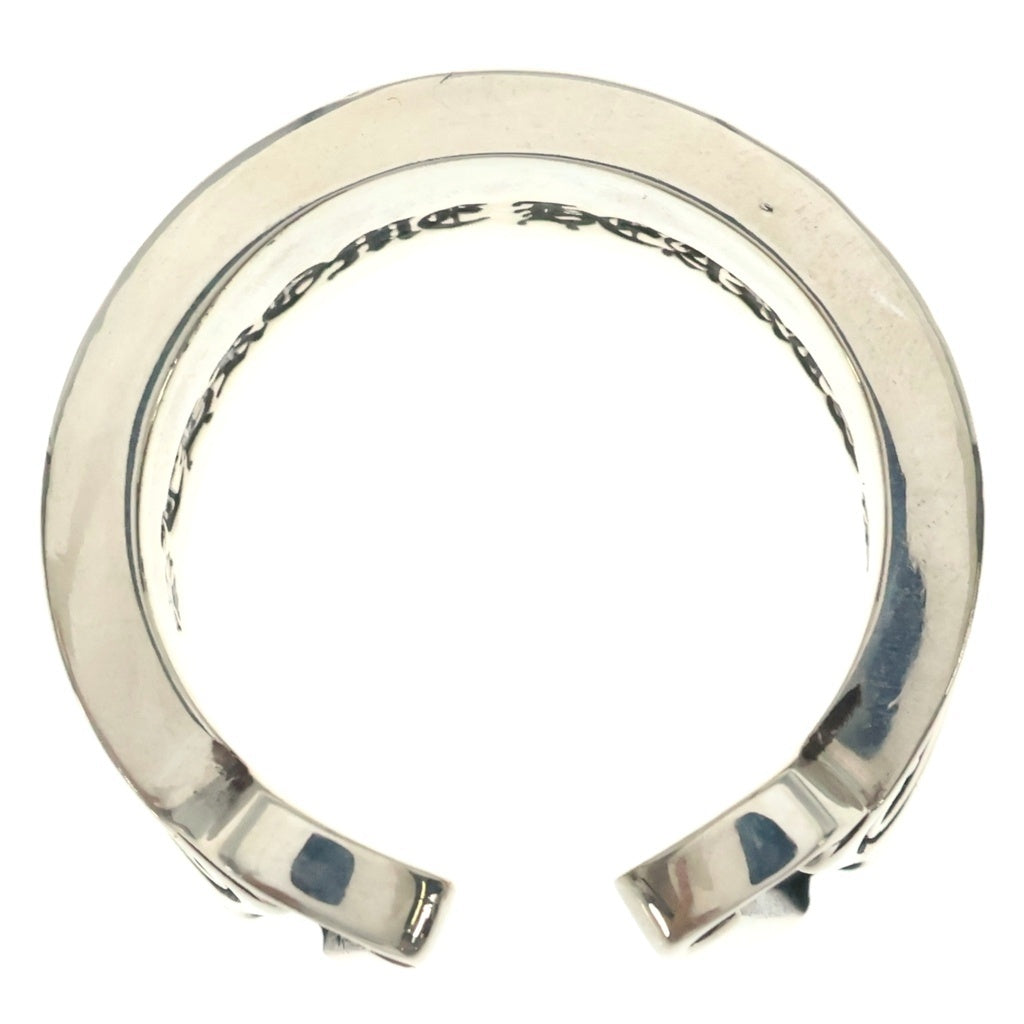CHROME HEARTS(クロムハーツ) LG SCROLL LABEL ラージスクロールラベル リング シルバーBCA383