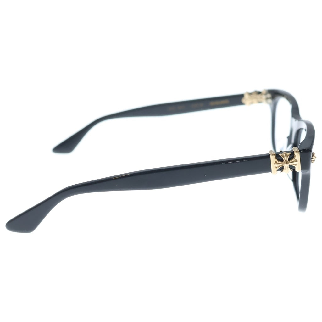 CHROME HEARTS(クロムハーツ) VAGILANTE CHプラステンプルウェリントンサングラス アイウェア ブラック/ゴールド