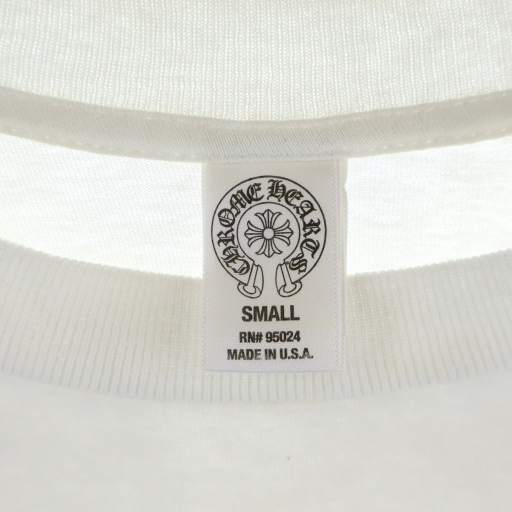CHROME HEARTS(クロムハーツ) OLD CH S/S オールド バックアーチロゴプリント 半袖Tシャツカットソー