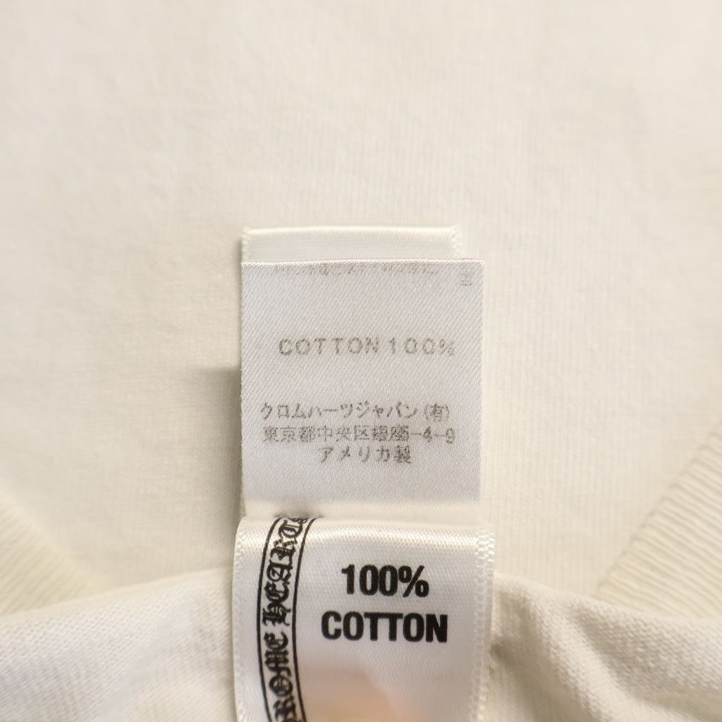 CHROME HEARTS(クロムハーツ) OLD CH S/S オールド バックアーチロゴプリント 半袖Tシャツカットソー