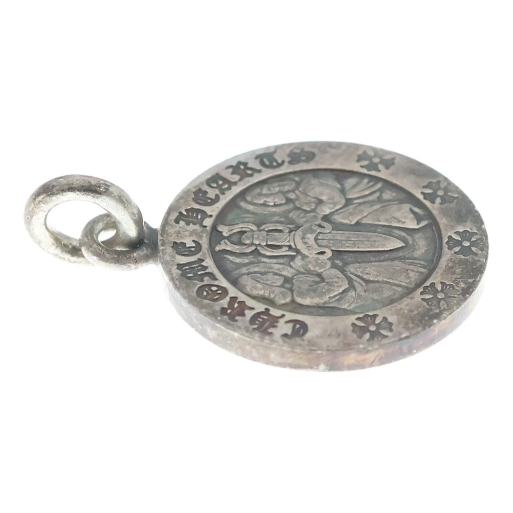 CHROME HEARTS(クロムハーツ) CHRM ANGL MDL V2 エンジェルメダルチャーム ペンダントトップ シルバーBCA229