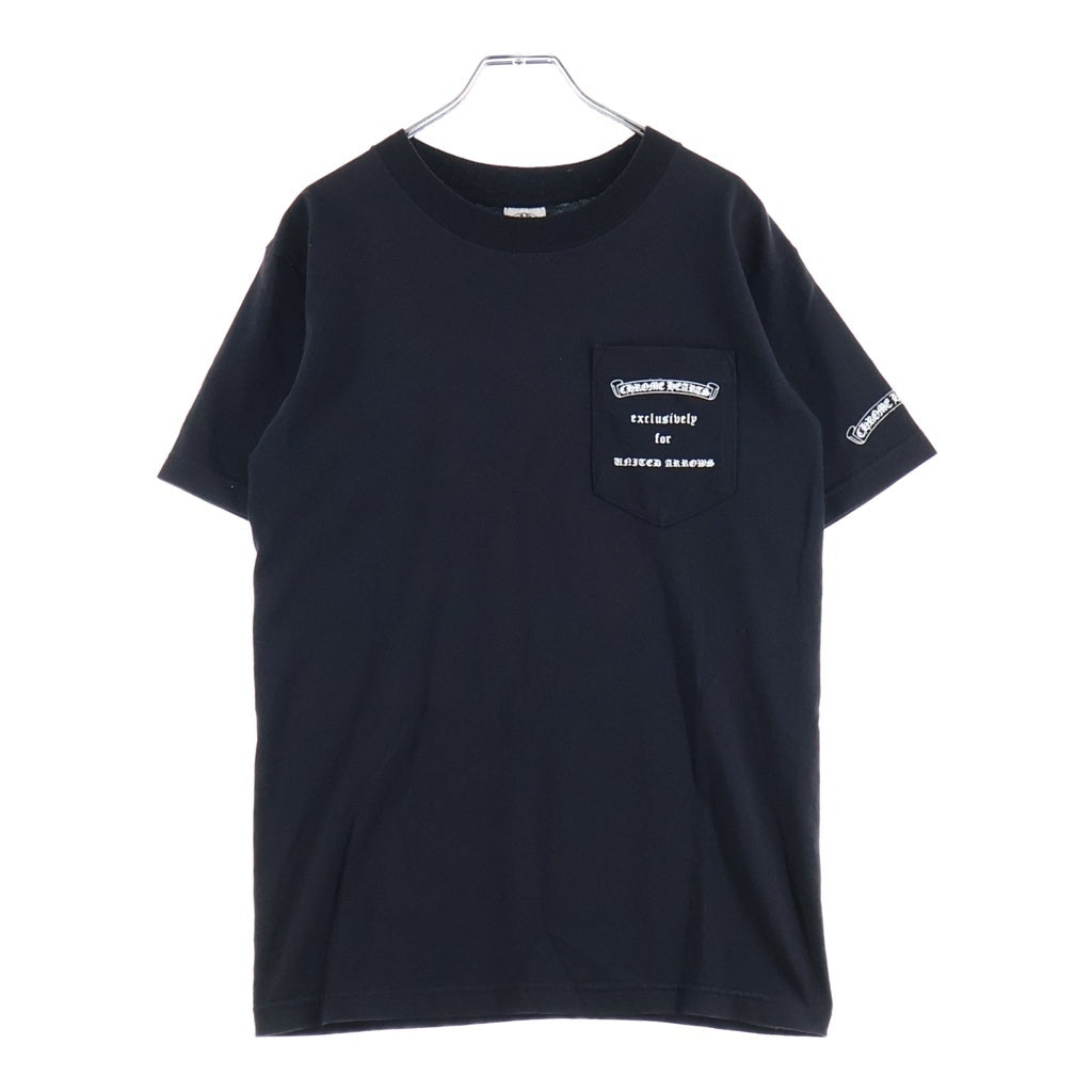 CHROME HEARTS(クロムハーツ) OLD ×UNITED ARROWS ユナイテッドアローズ ダガー クルーネック半袖Tシャツカットソー ブラック