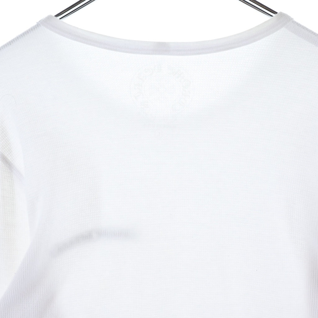 CHROME HEARTS(クロムハーツ) Thermal L S スリーブロゴサーマル長袖カットソー ホワイト