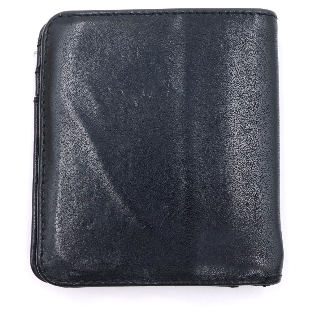 CHROME HEARTS(クロムハーツ) DR DIGIACOMO ディジャコモ グロメット付きレザーウォレット財布 ブラック