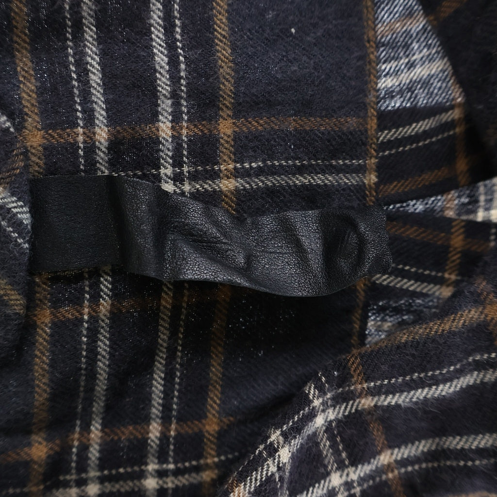 CHROME HEARTS(クロムハーツ) Y NOT ダガージップ 半袖 チェックシャツ