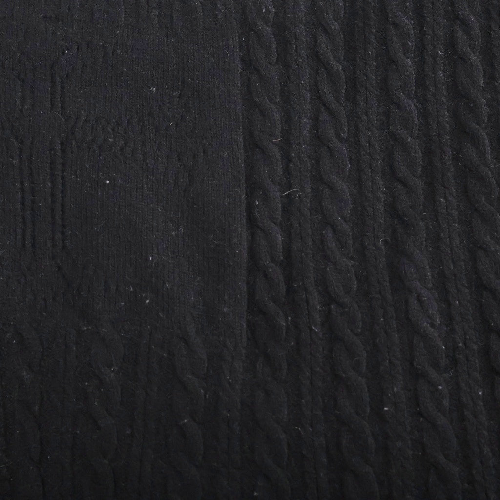 CHROME HEARTS(クロムハーツ) CASHMERE BLANKET CHプラスレザーパッチカシミヤ総柄ブランケット