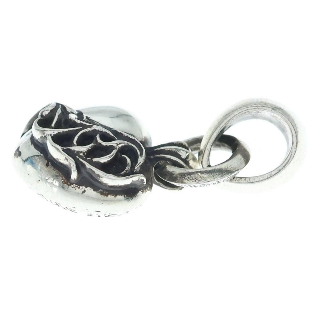 CHROME HEARTS(クロムハーツ) HEART PENDANT BALE CANNES LIMITED カンヌ限定 ハートペンダントベイル シルバーチェーム