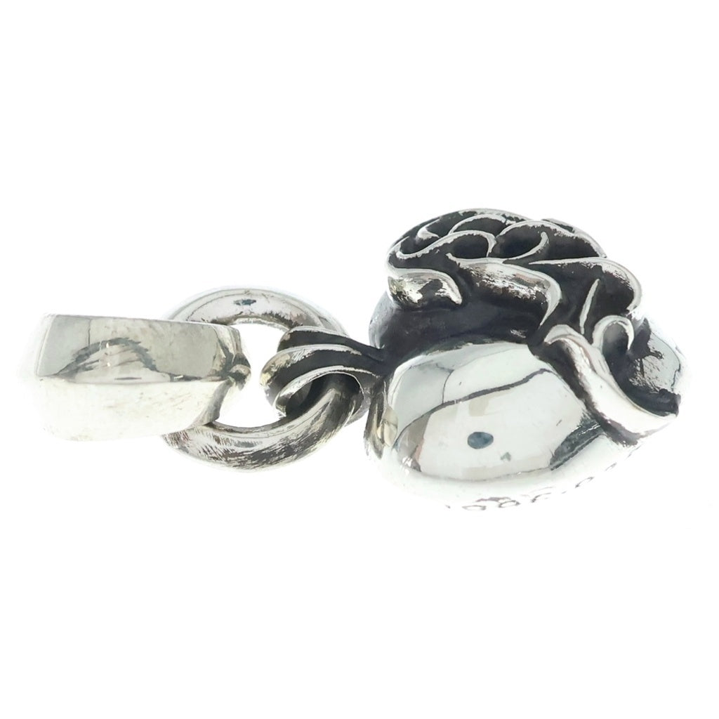 CHROME HEARTS(クロムハーツ) HEART PENDANT BALE CANNES LIMITED カンヌ限定 ハートペンダントベイル シルバーチェーム