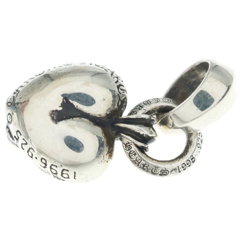 CHROME HEARTS(クロムハーツ) HEART PENDANT BALE CANNES LIMITED カンヌ限定 ハートペンダントベイル シルバーチェーム