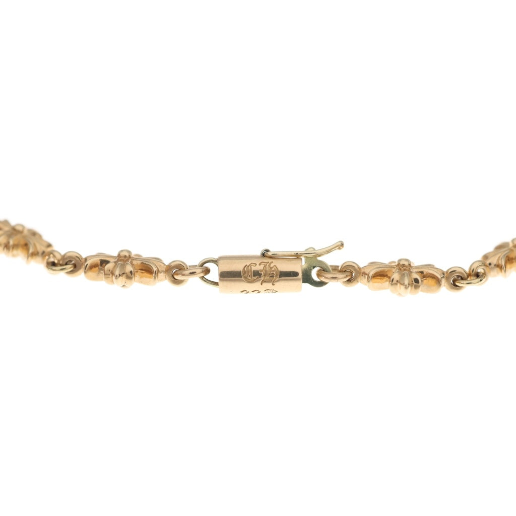 CHROME HEARTS(クロムハーツ) 22K TNY E CH PLS タイニーE CHプラス ブレスレット ゴールド BCA027