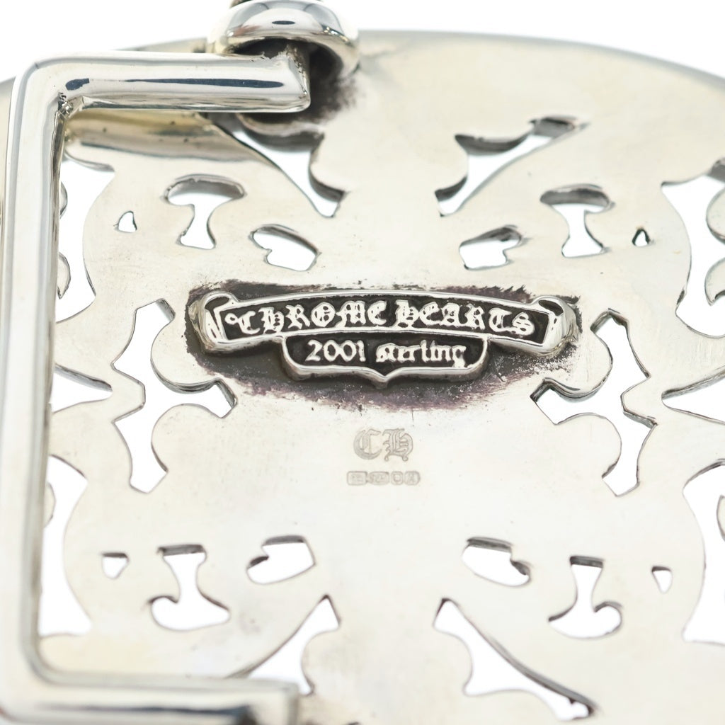 CHROME HEARTS(クロムハーツ) BUCKL OVAL STAR1.5 1.5クラシックオーバルスター シルバーバックル
