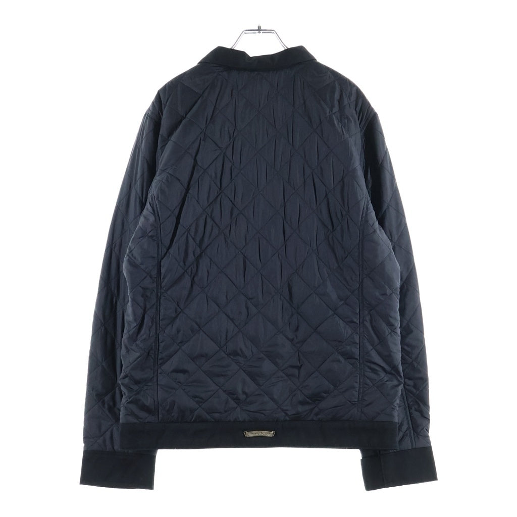 CHROME HEARTS(クロムハーツ) PPO MATTY BOYキルティングナイロンジャケット ブラック/レッド/シルバー
