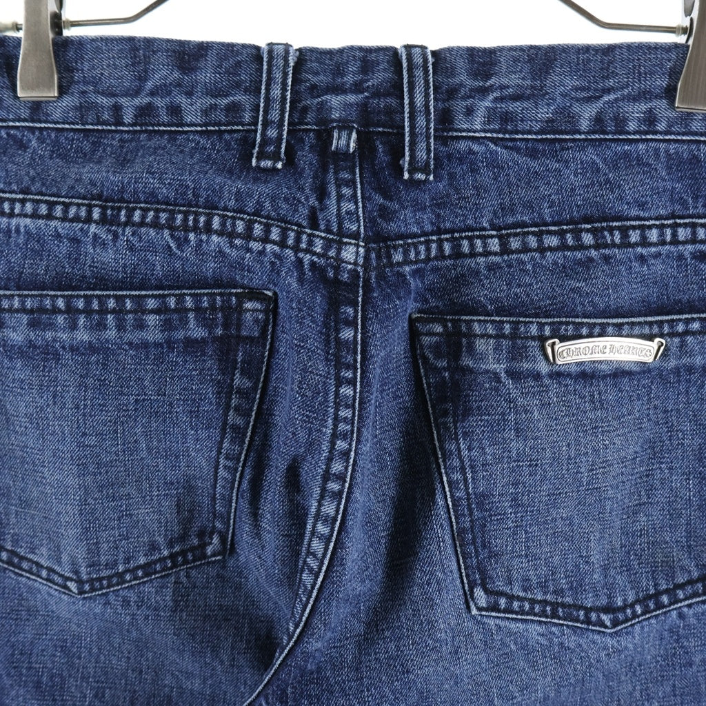 CHROME HEARTS(クロムハーツ) 5POCKET STRAIGHT DENIM PANTS デニムストレートパンツ 5ポケット インディゴ