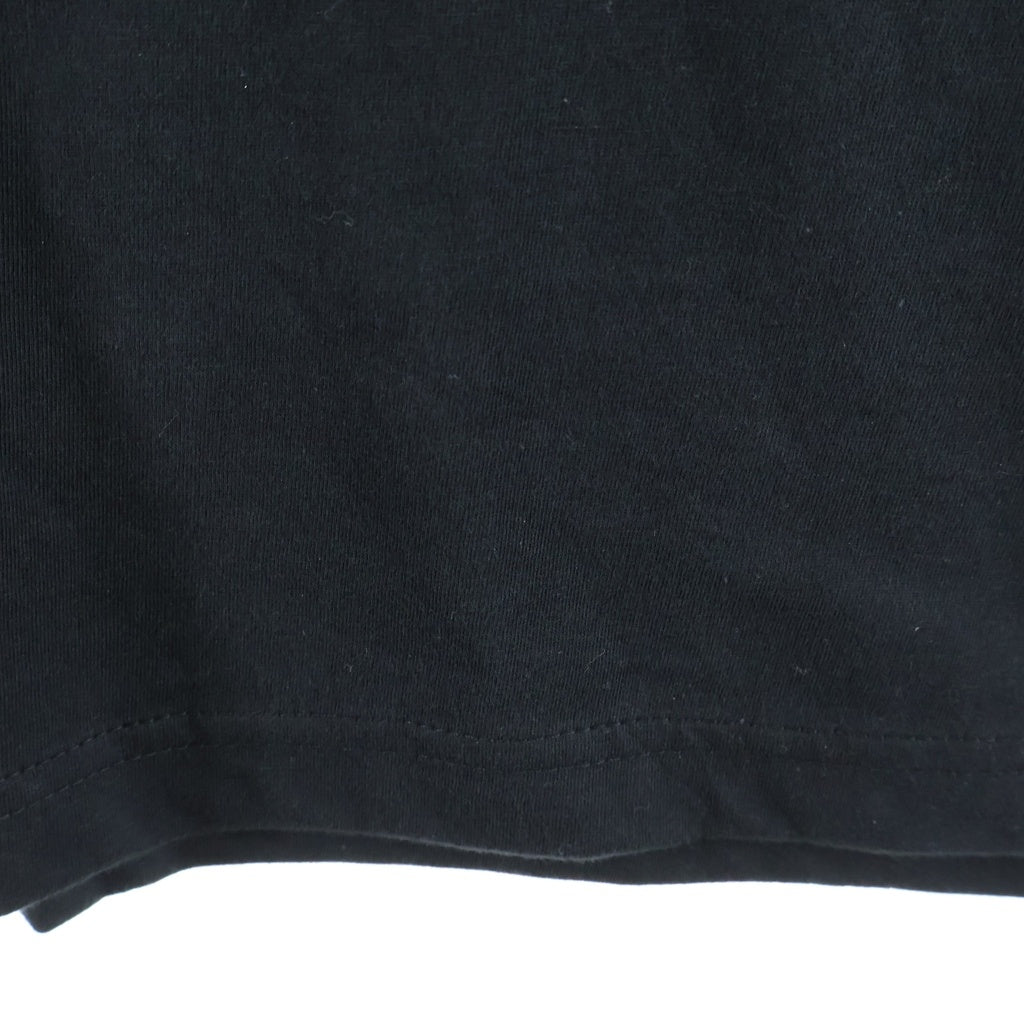 CHROME HEARTS(クロムハーツ) NECK LOGO S/S TEE ネックロゴ アームプリント ポケットTシャツ 半袖クルーネックカットソー ブラック