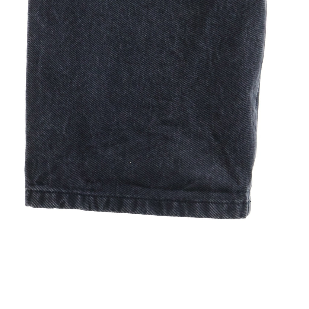 LOEWE(ロエベ) ANAGRAM BAGGY JEANS アナグラム刺繍 バギーパンツ デニムパンツ ブラック H526Y11W61