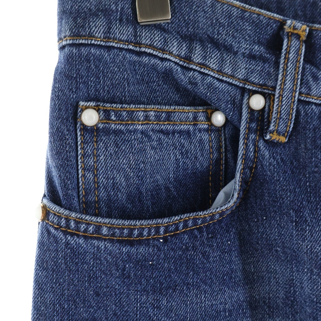 LOUIS VUITTON(ルイヴィトン) 26AW レインドロップ装飾デニムパンツ インディゴ RM262M IJI HVD87E