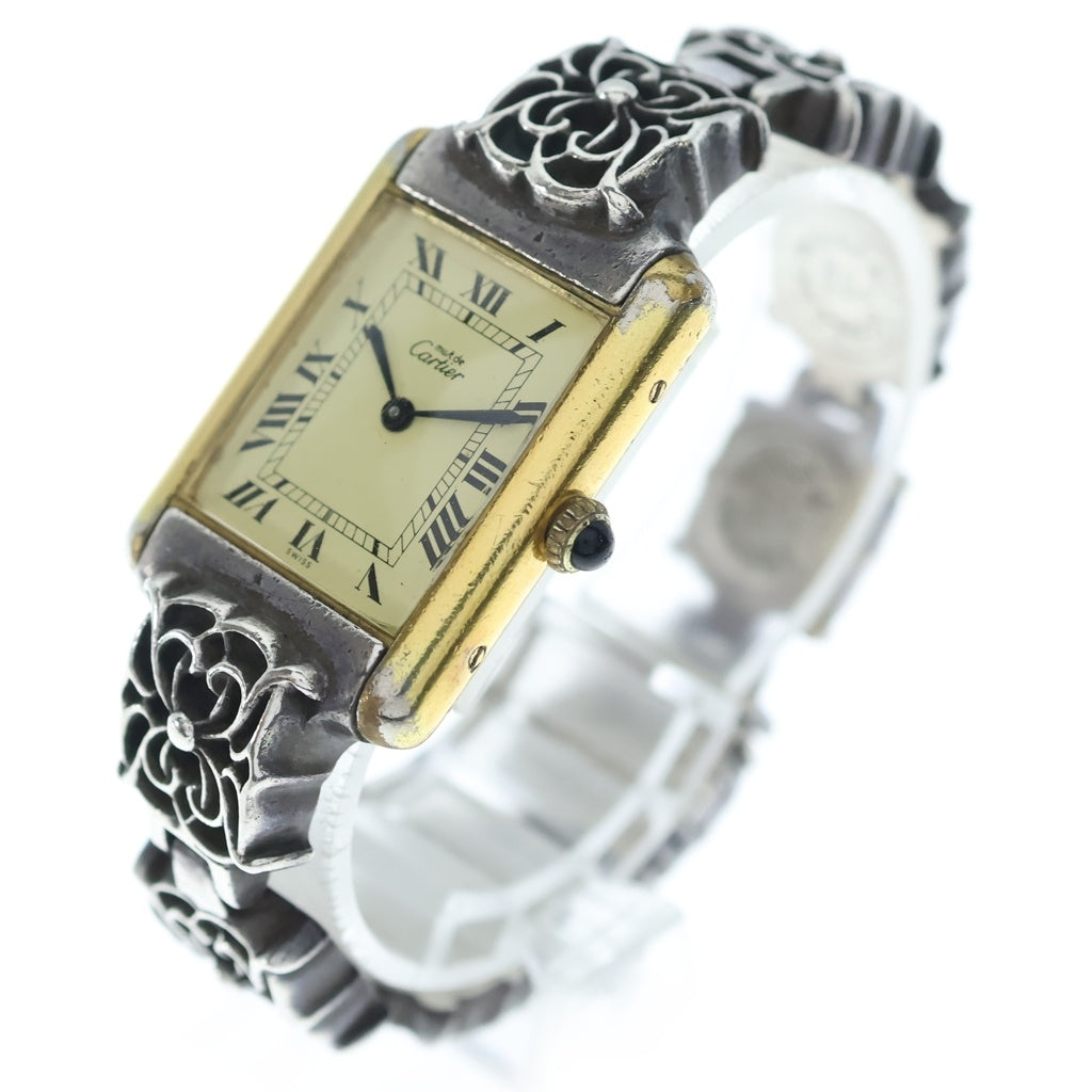 CHROME HEARTS(クロムハーツ) ×Cartier SPIDER LINK スパイダーリンクブレスレット腕時計