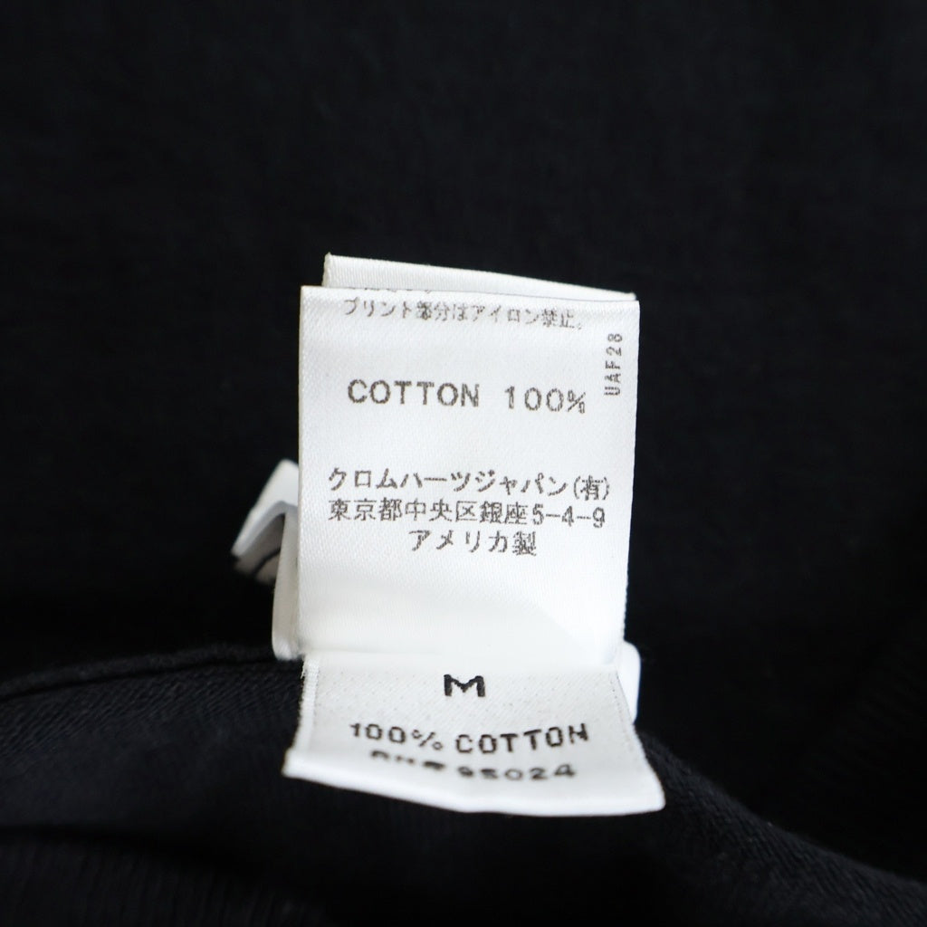 CHROME HEARTS(クロムハーツ) OLD AMERICAN FLAG DAGGER S/S TEE オールド 星条旗 ダガープリント クルーネック半袖Tシャツ カットソー ブラック