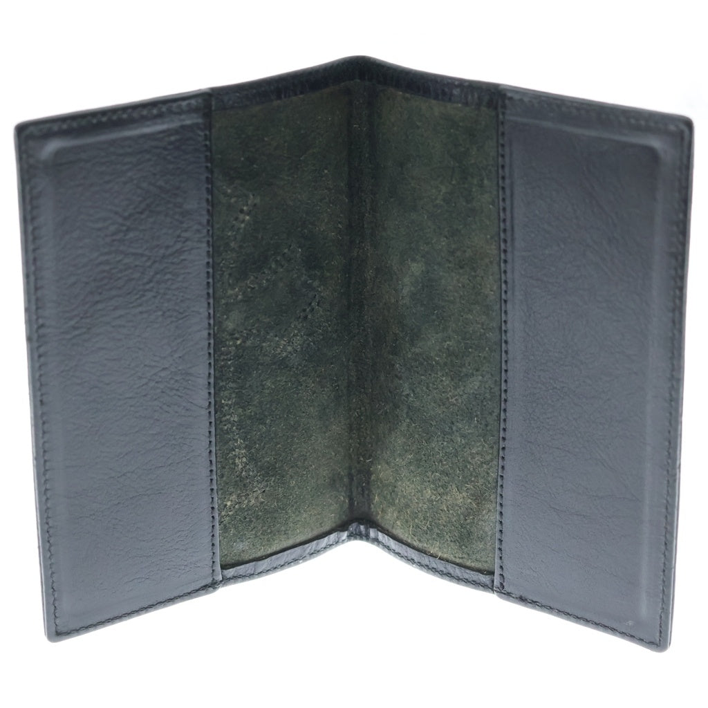 CHROME HEARTS(クロムハーツ) PASSPORT COVER パスポート クロスパッチ付きパスポートケース ブラック