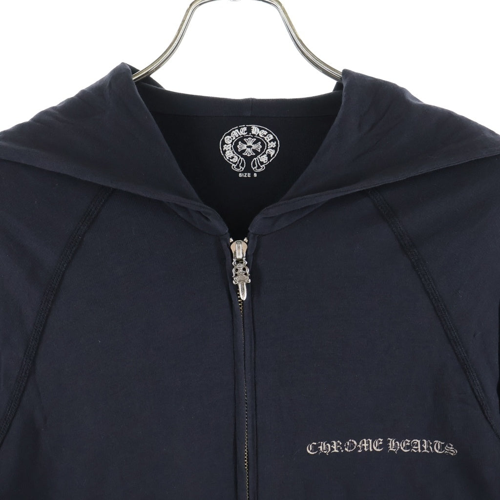 CHROME HEARTS(クロムハーツ) OLD SWTSHRT HD ZIP CHプラスプリントパーカー ブラック/ベージュ
