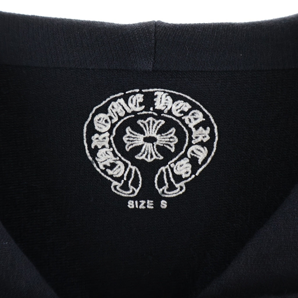 CHROME HEARTS(クロムハーツ) OLD SWTSHRT HD ZIP CHプラスプリントパーカー ブラック/ベージュ