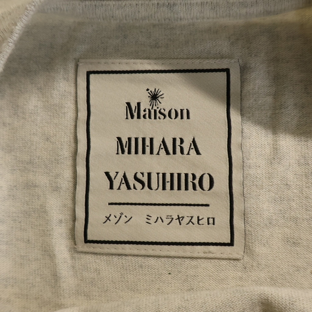 MAISON MIHARAYASUHIRO(メゾンミハラヤスヒロ) Embellished Distressed Long Sleeves Tee ドッグプリント ディストレスド ロングスリーブ Tシャツ