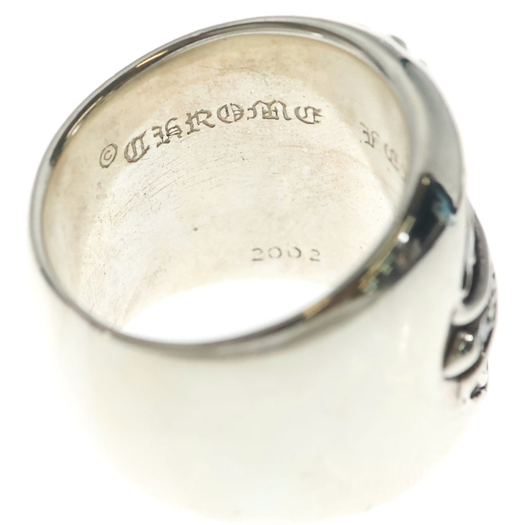 CHROME HEARTS(クロムハーツ) CLASSIC OVAL P D/A クラシックオーバルクロス PAVEダイヤ シルバーリング
