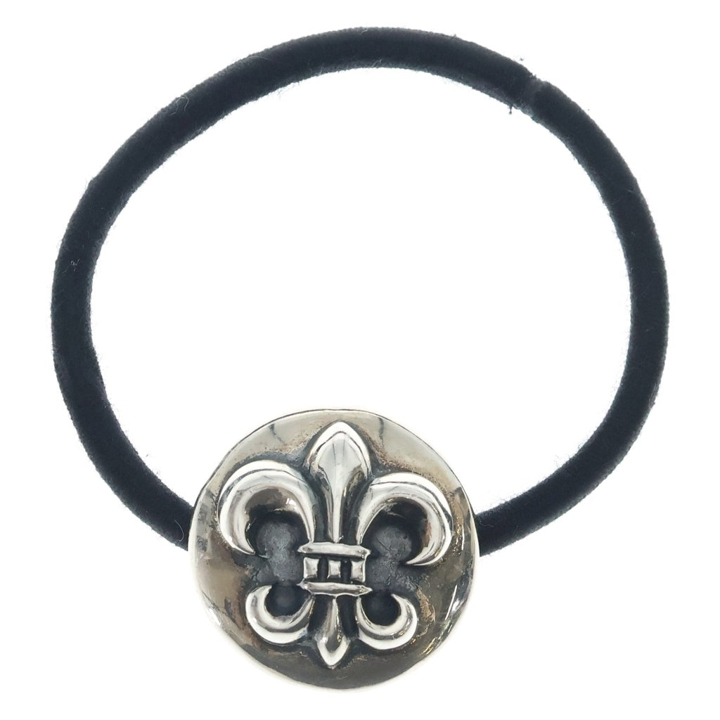 CHROME HEARTS(クロムハーツ) HAIRBAND BSフレアボール ヘアバンド ヘアゴムコンチョ シルバー BCA418