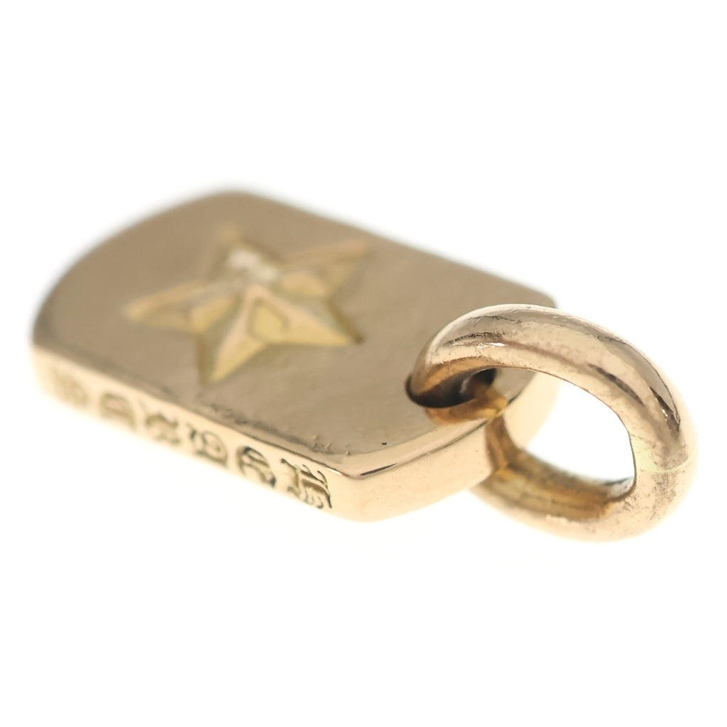 CHROME HEARTS(クロムハーツ) 22K DT TNY STAR タイニードッグタグスター ゴールドネックレストップ