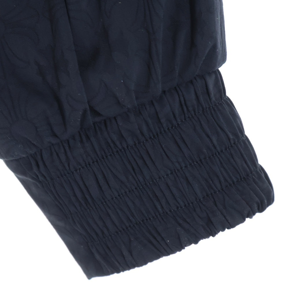 CHROME HEARTS(クロムハーツ) U MATCH POINT NYLN CHプラス総柄ナイロントラックジャケットブルゾン ブラック