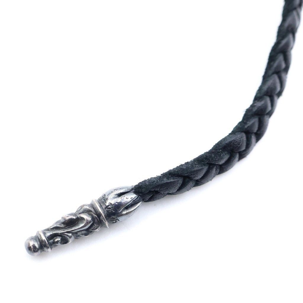 CHROME HEARTS(クロムハーツ) AGENDA COVER アジェンダカバー クロスボールレザー手帳カバー ブラック
