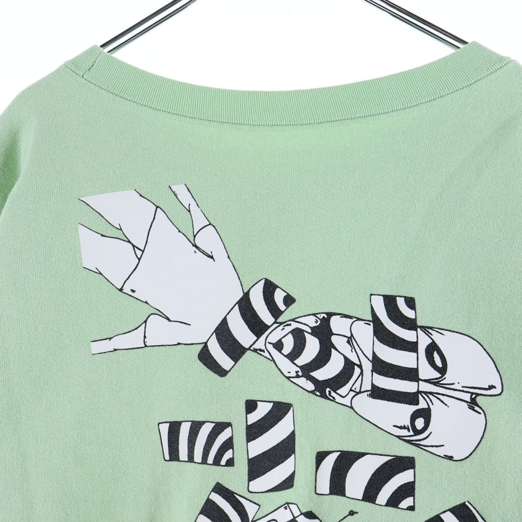 CHROME HEARTS(クロムハーツ) MATTY BOY PPO SEAFORM SWTSHRT マッティボーイ プルオーバースウェット ライトグリーン