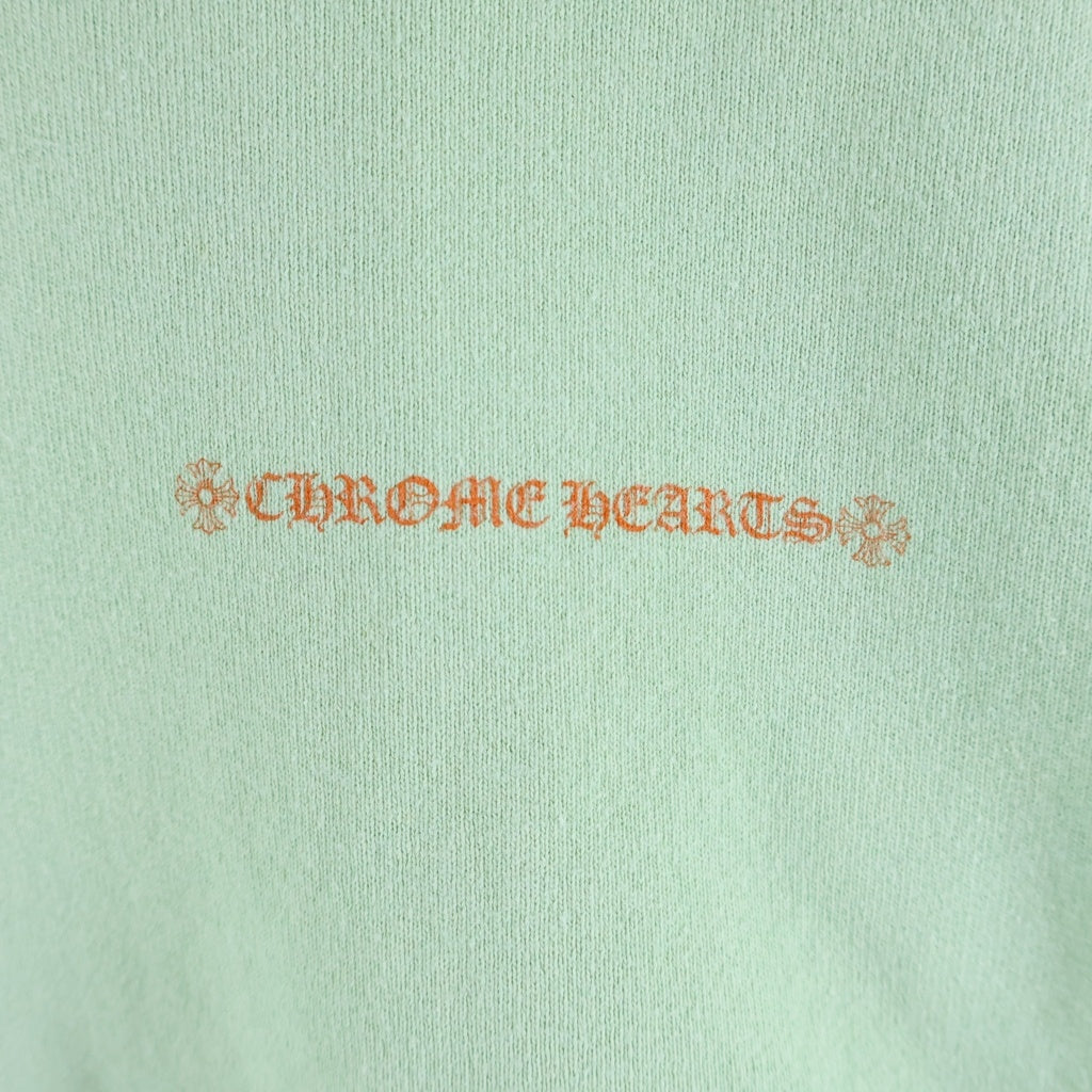 CHROME HEARTS(クロムハーツ) MATTY BOY PPO SEAFORM SWTSHRT マッティボーイ プルオーバースウェット ライトグリーン