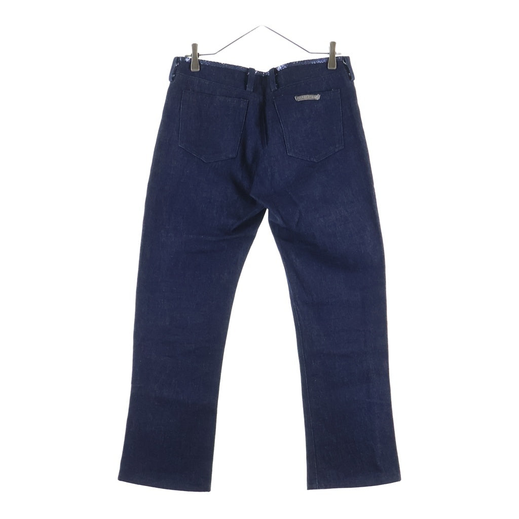 CHROME HEARTS(クロムハーツ) OLD 5POCKET STRAIGHT DENIM PANTS オールド デニムストレートパンツ 5ポケット インディゴ レディース