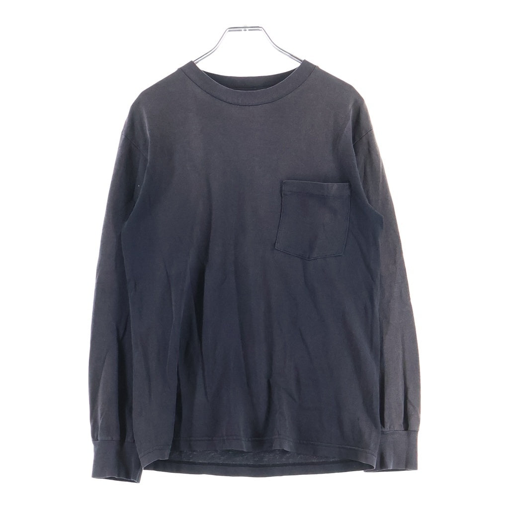 CHROME HEARTS(クロムハーツ) OLD FLOLAL CROSS SNOW FLAKE L/S TEE オールド フローラルクロススノーフレーク 長袖Tシャツ ブラック/シルバー