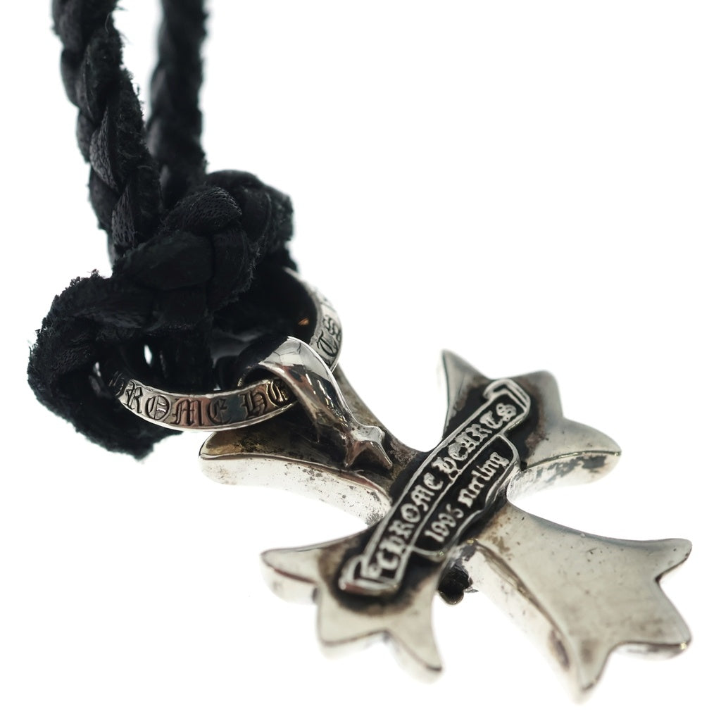CHROME HEARTS(クロムハーツ) DBL CH PRS ダブルCHプラス レザーブレード ペンダントトップ