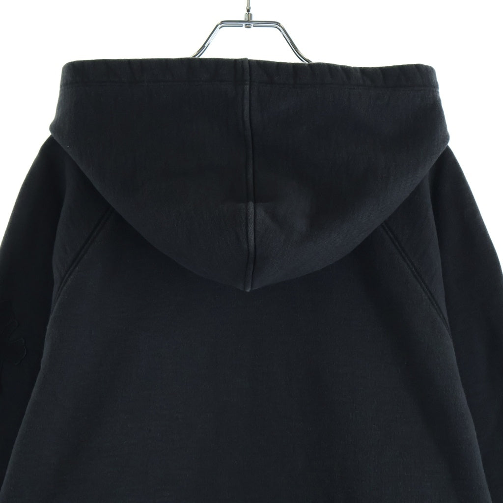 CHROME HEARTS(クロムハーツ) Y NOT ZIP GYN U PAPER JAM ラベル付きクロスパッチ パーカー