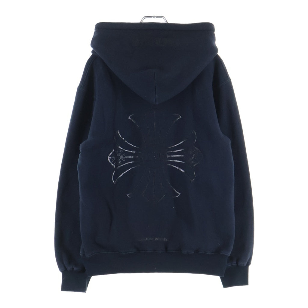 CHROME HEARTS(クロムハーツ) OLD THRML SWTSHRT CH PLUS バックCHプラスプリント サーマル裏地プルオーバーパーカー ブラック