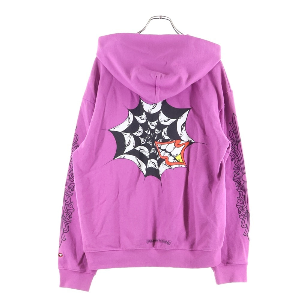 CHROME HEARTS(クロムハーツ) MATTY BOY PPO PHYSM HD PLVR フィズム アームフローラル プルオーバーパーカー