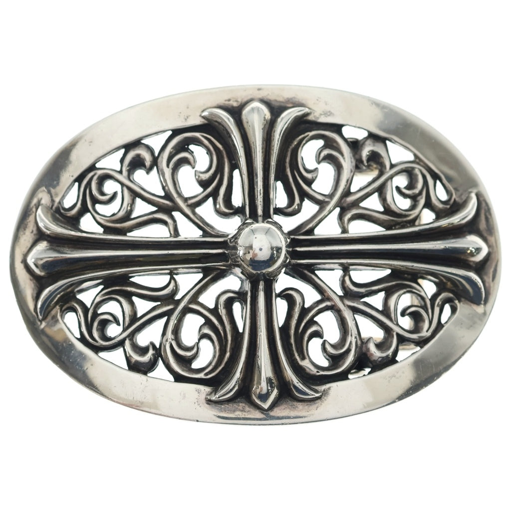 CHROME HEARTS(クロムハーツ) BUCKL OVAL CROSS LARGE ラージクラシックオーバルクロス シルバーバックル