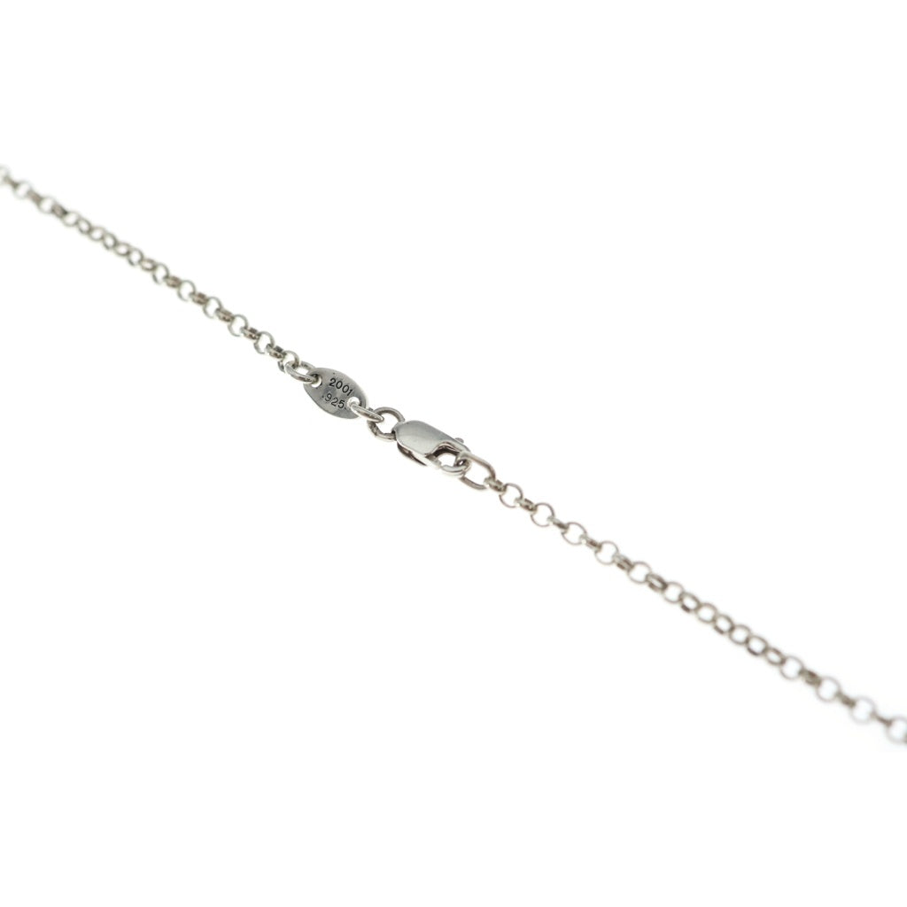 CHROME HEARTS(クロムハーツ) SAFETY PIN R20 1DIAセーフティピンロールチェーン シルバー
