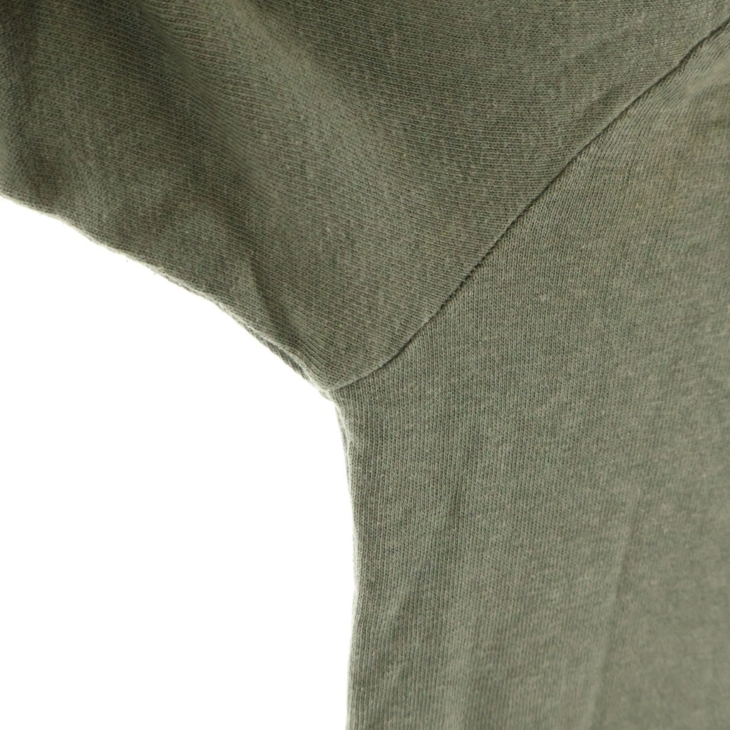 CHROME HEARTS(クロムハーツ) OLD SWTSHRT HD ZIP バックセメタリープリントジップパーカー カーキ