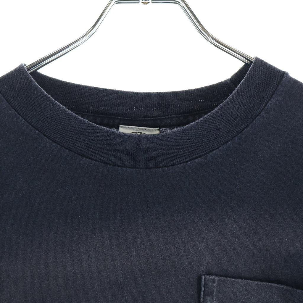 CHROME HEARTS(クロムハーツ) OLD CEMETERY L/S TEE オールド セメタリー刺繍 クルーネック長袖Tシャツ ロングスリーブカットソー ブラック