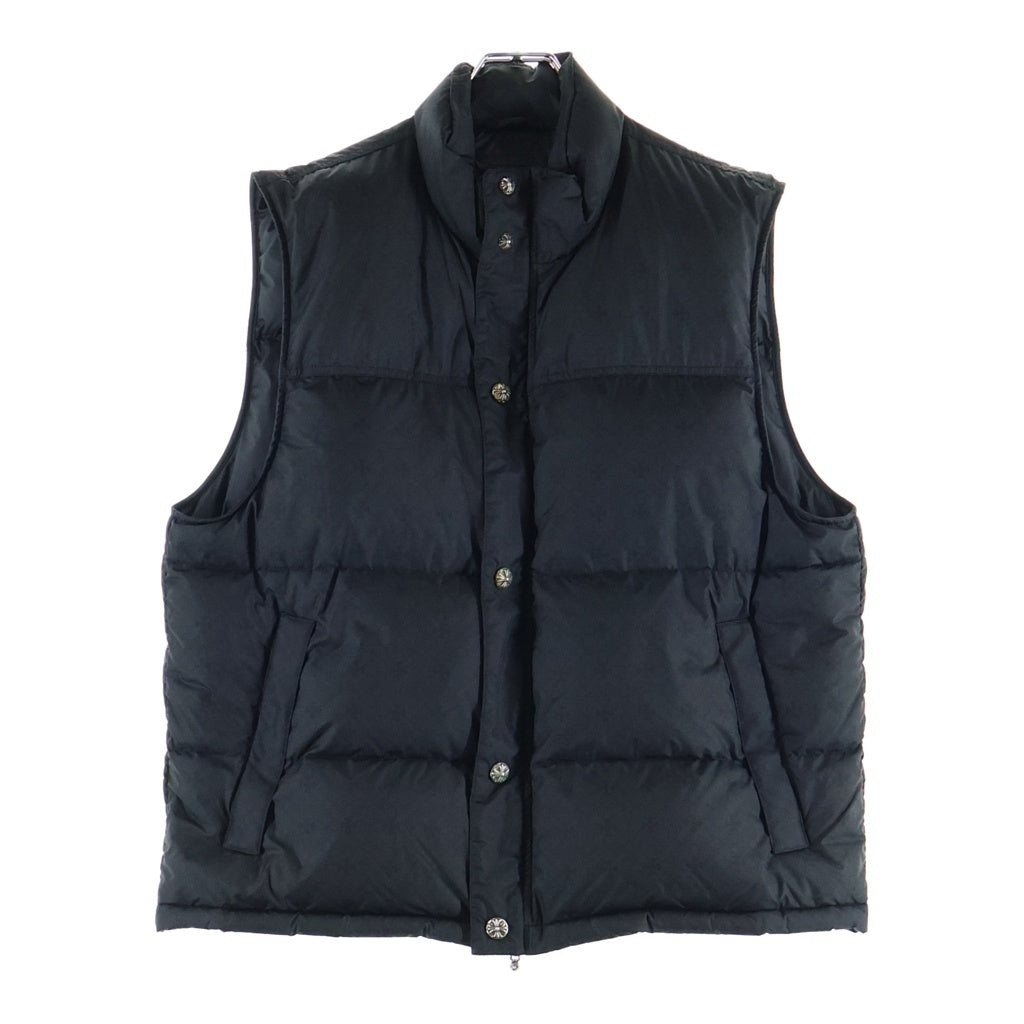 CHROME HEARTS(クロムハーツ) STIFF V2 FBRC スティッフ CHプラス総柄クロスボールボタンダウンベスト ブラック