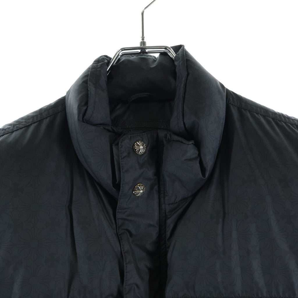 CHROME HEARTS(クロムハーツ) STIFF V2 FBRC スティッフ CHプラス総柄クロスボールボタンダウンベスト ブラック