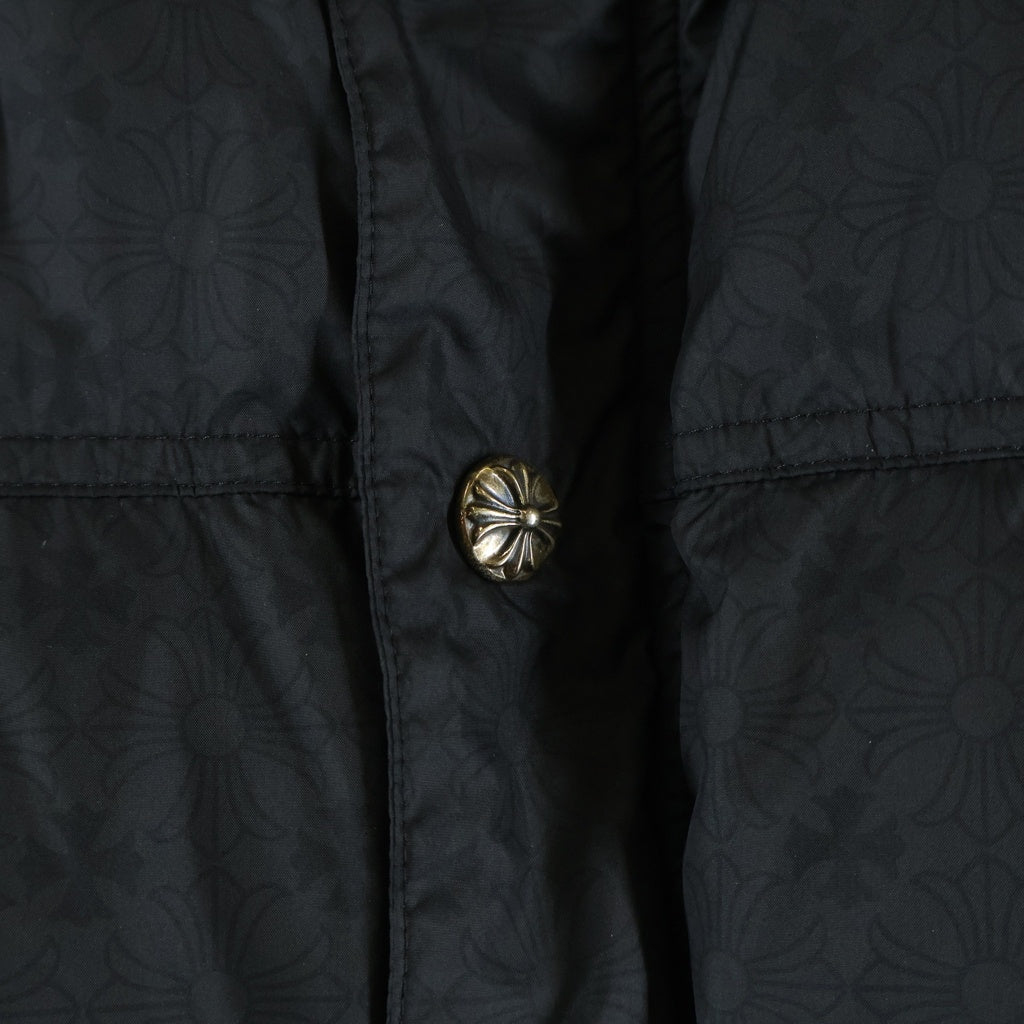 CHROME HEARTS(クロムハーツ) STIFF V2 FBRC スティッフ CHプラス総柄クロスボールボタンダウンベスト ブラック