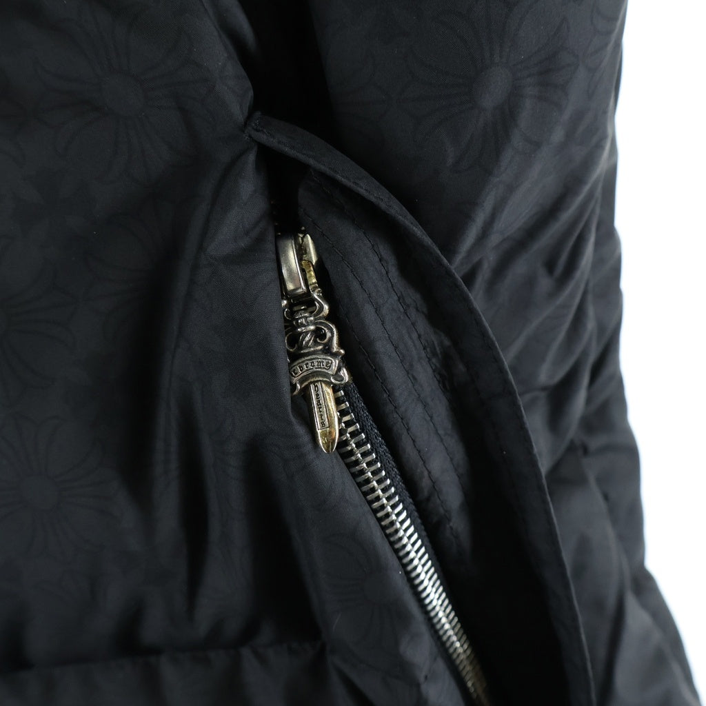 CHROME HEARTS(クロムハーツ) STIFF V2 FBRC スティッフ CHプラス総柄クロスボールボタンダウンベスト ブラック