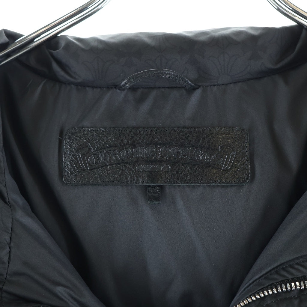 CHROME HEARTS(クロムハーツ) STIFF V2 FBRC スティッフ CHプラス総柄クロスボールボタンダウンベスト ブラック