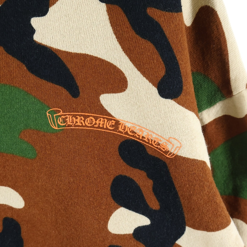 CHROME HEARTS(クロムハーツ) ×MATTY BOY PPO CAUTION SWTSHRT HD マッティボーイ コーション プルオーバーパーカー 迷彩 カモフラ
